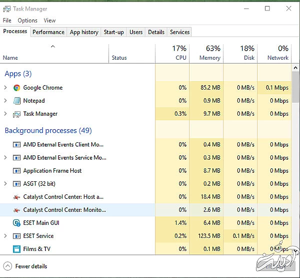 چگونه در ویندوز مصرف اینترنت را به‌صورت بلادرنگ مانیتور کنیم